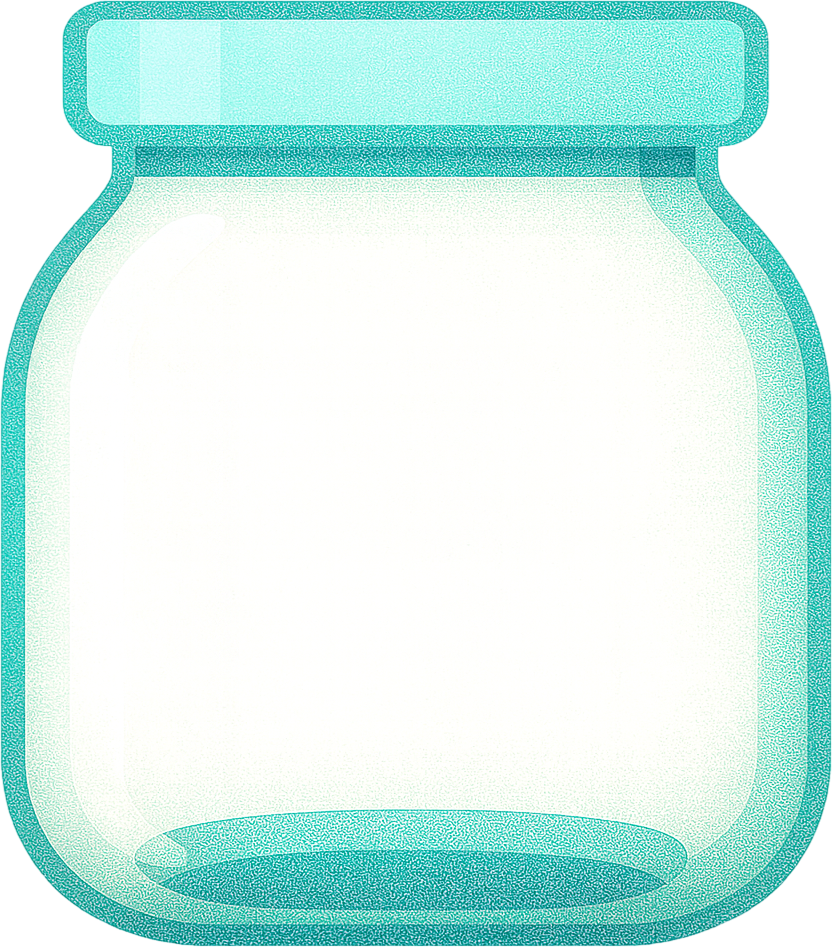Empty jar